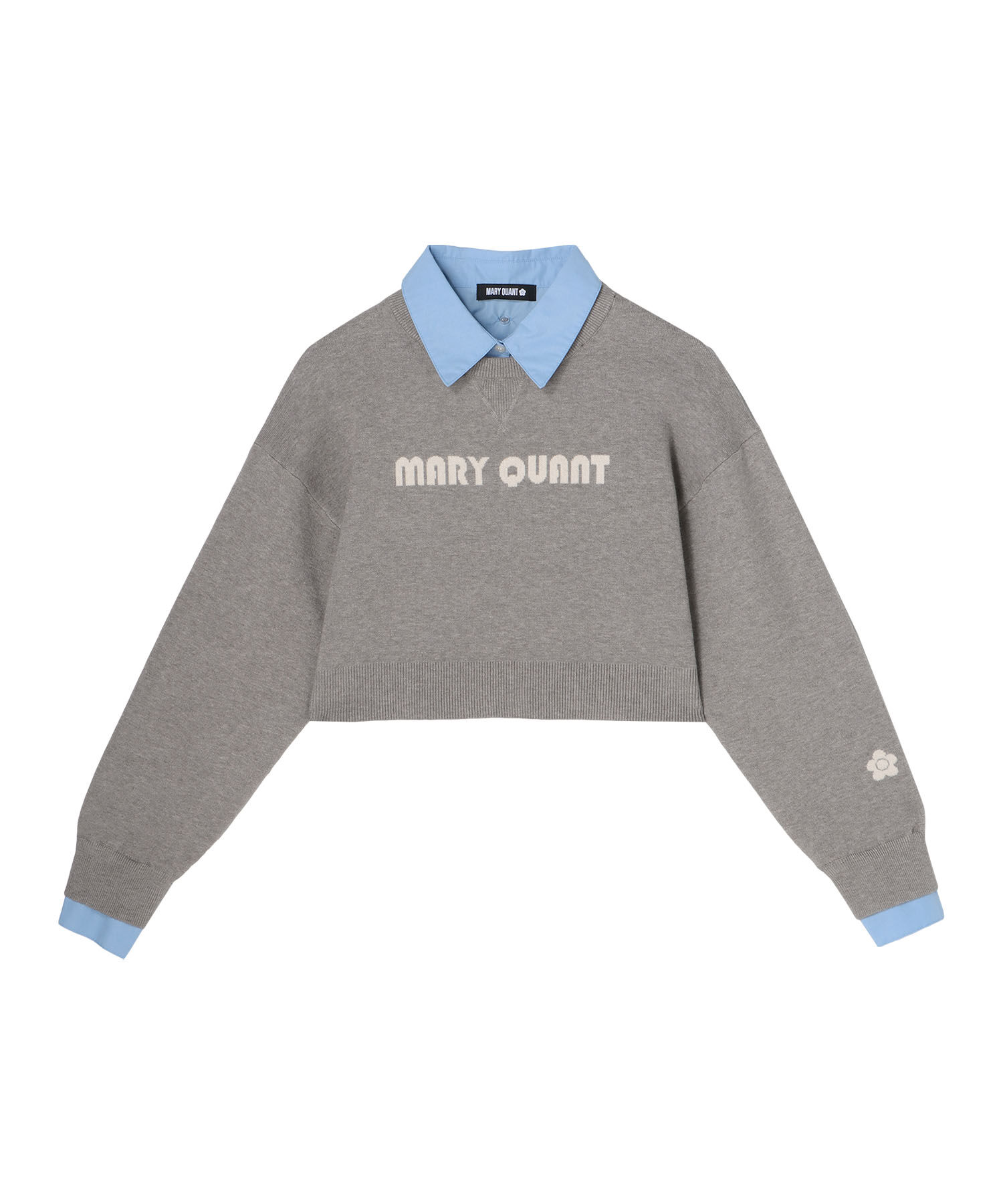 MARY QUANT「レイヤードレトロロゴ プルオーバー」|シャツ・ブラウス|