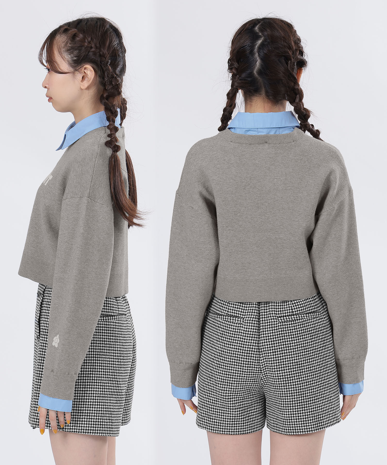 MARY QUANT「レイヤードレトロロゴ プルオーバー」|シャツ・ブラウス|