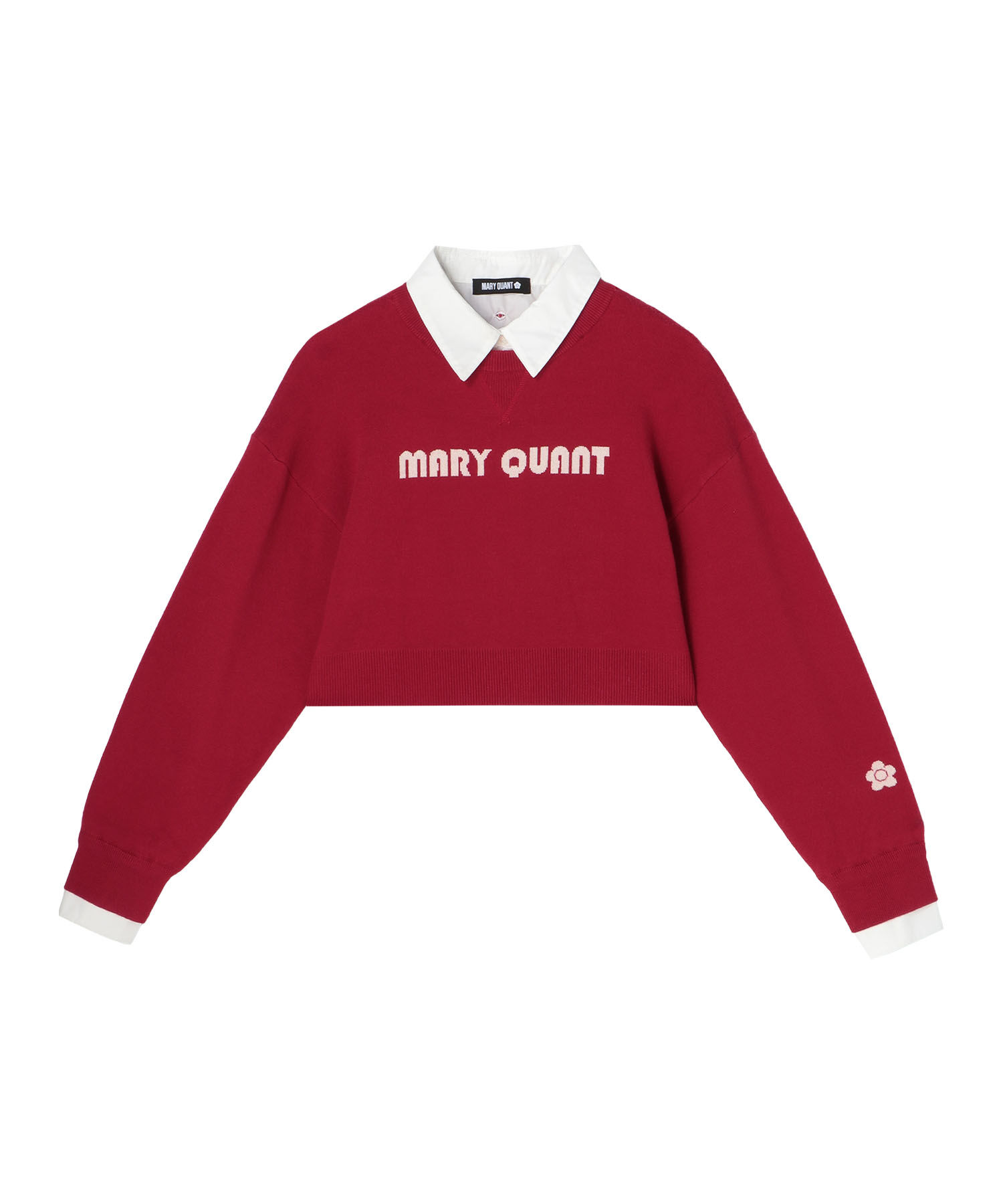 MARY QUANT「レイヤードレトロロゴ プルオーバー」|シャツ・ブラウス|