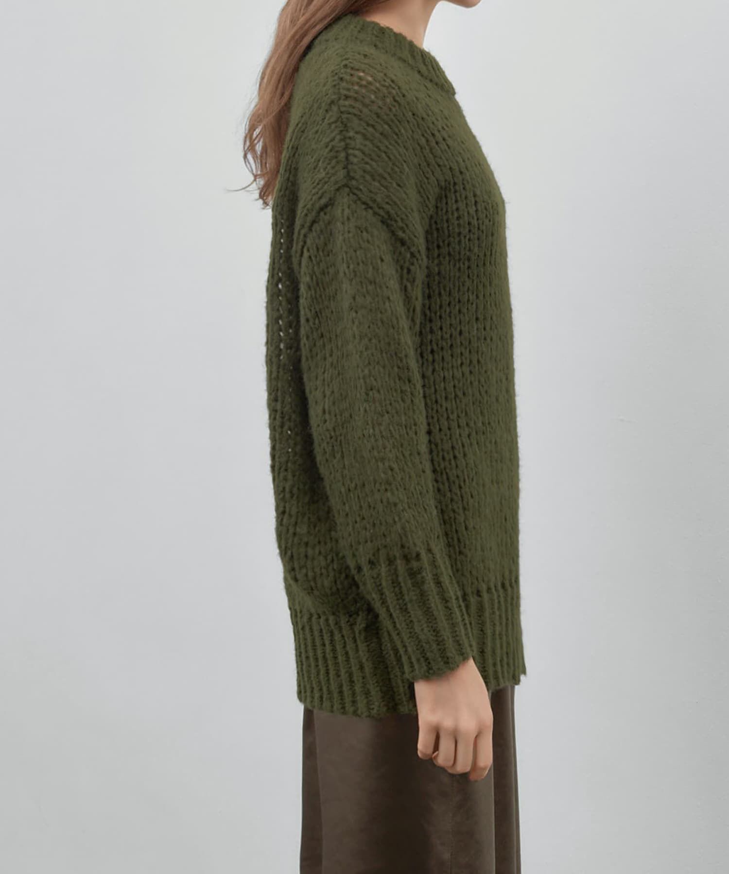 STYLE DELI「ルーズ編みニットプルオーバー」|ニット・セーター|