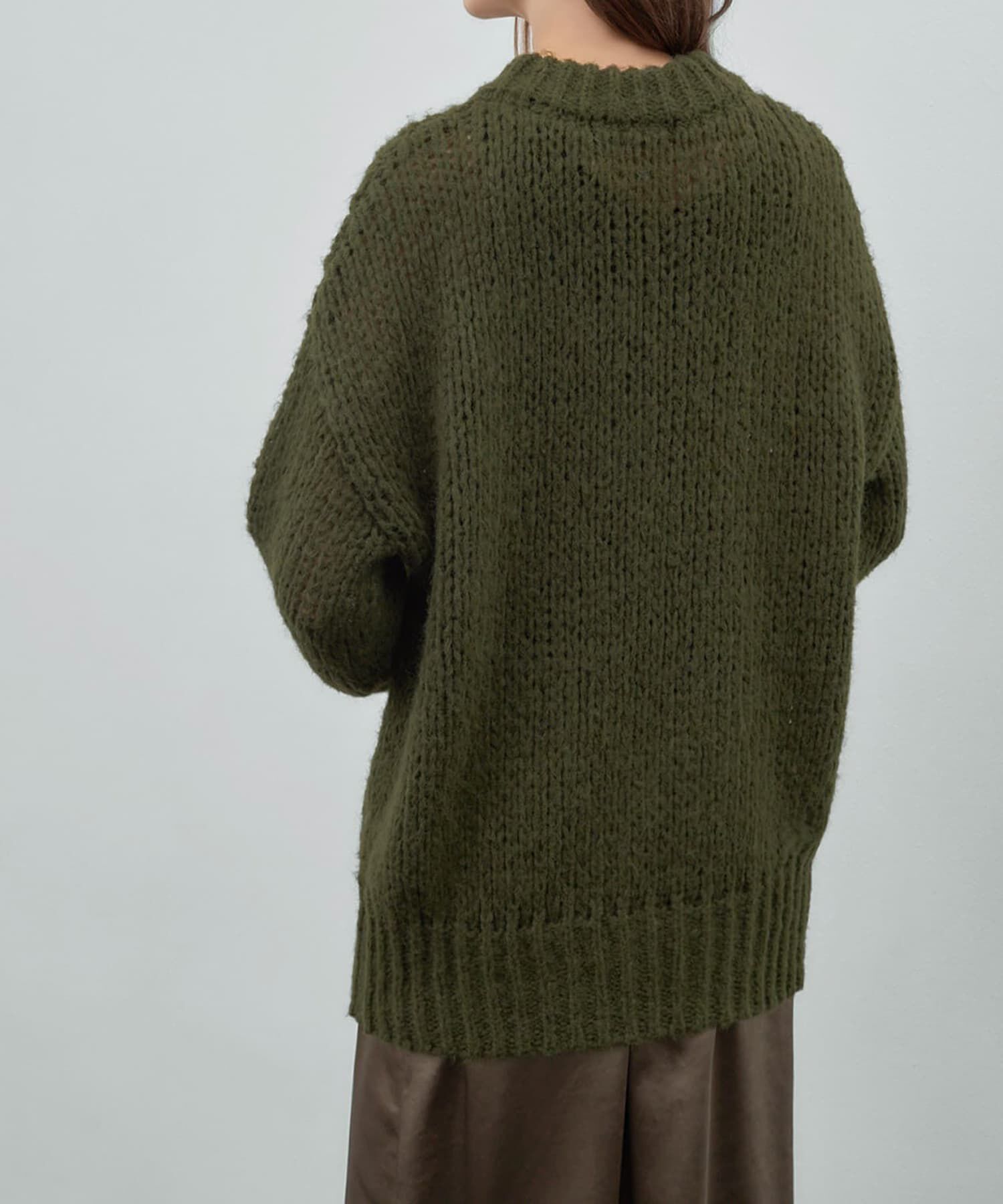 STYLE DELI「ルーズ編みニットプルオーバー」|ニット・セーター|