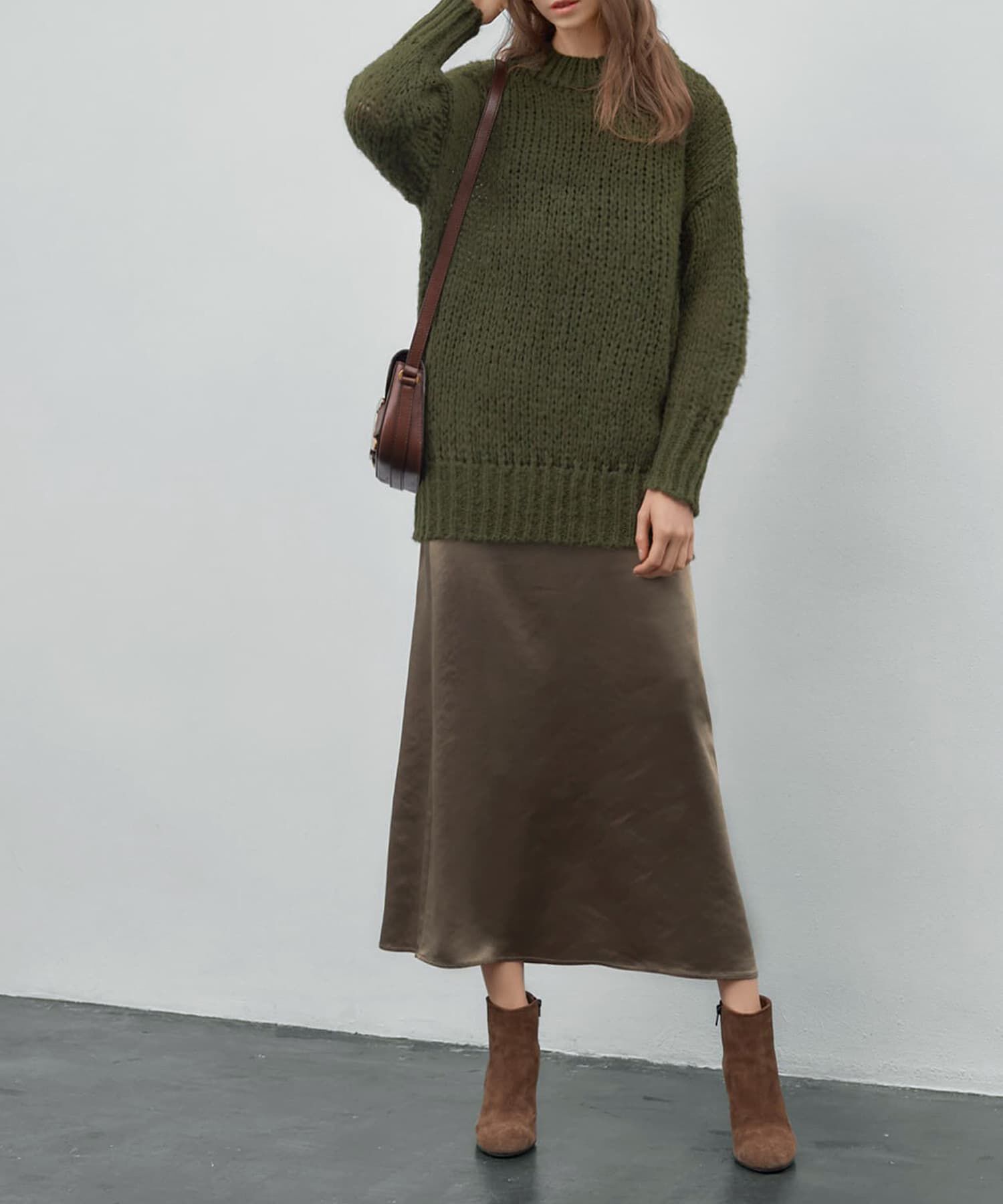 STYLE DELI「ルーズ編みニットプルオーバー」|ニット・セーター|