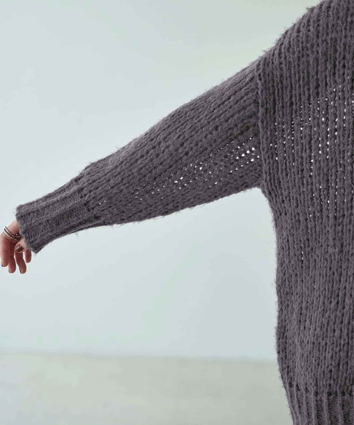 STYLE DELI「ルーズ編みニットプルオーバー」|ニット・セーター|