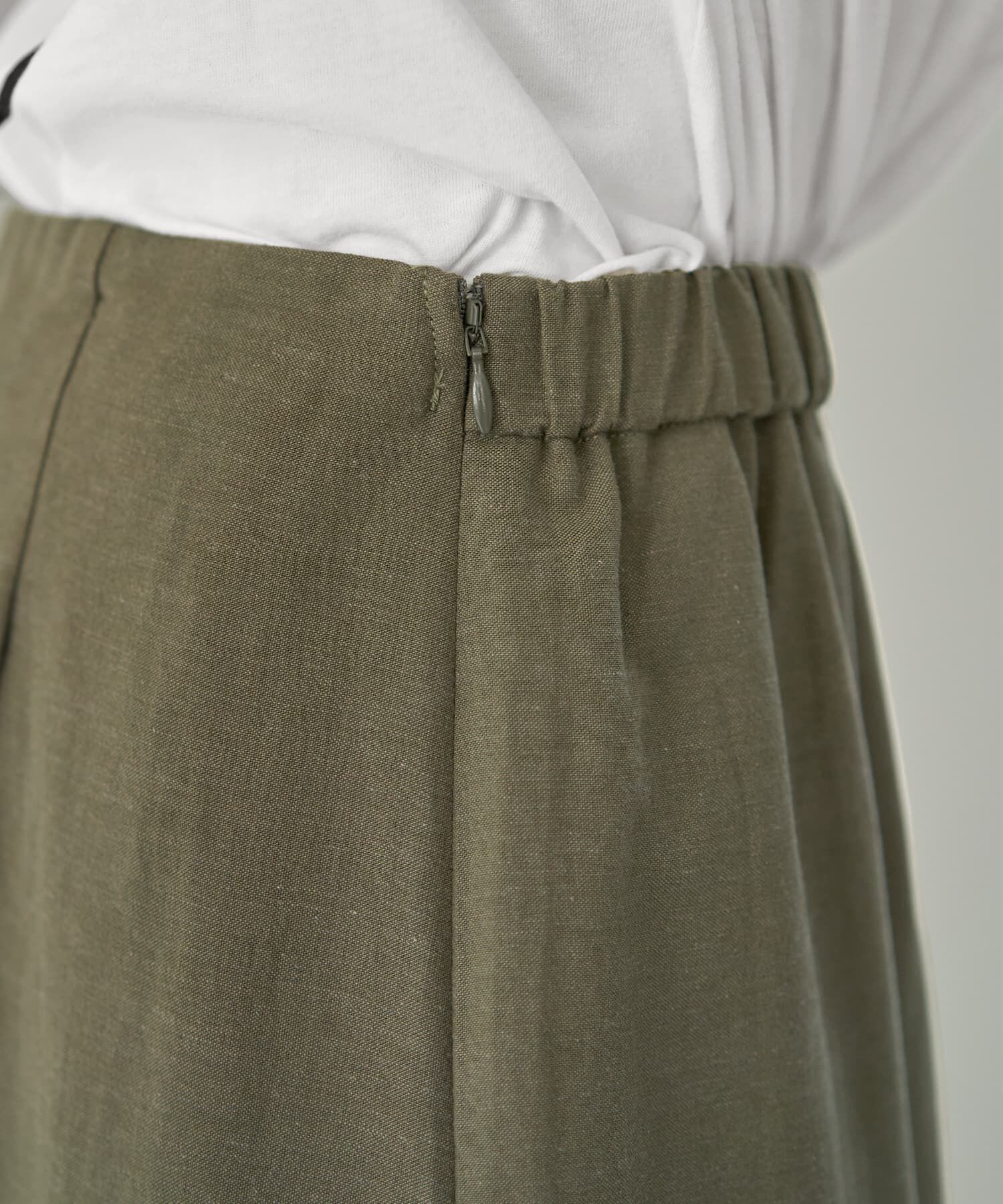 STYLE DELI「コットン混紡ストレートロングスカート」|タイト|