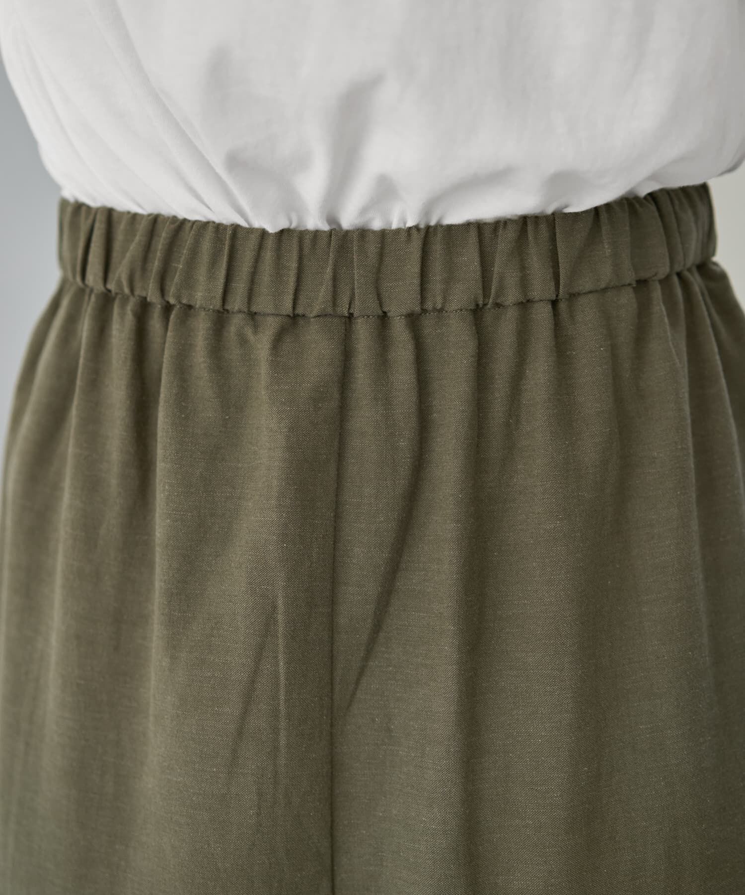 STYLE DELI「コットン混紡ストレートロングスカート」|タイト|