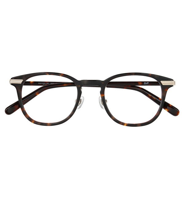  「ウェリントン型 クラシカルで細身のメガネ ｜黒縁フレーム レンズ交換券付き おしゃれ  Zoff CLASSIC」|メガネ|