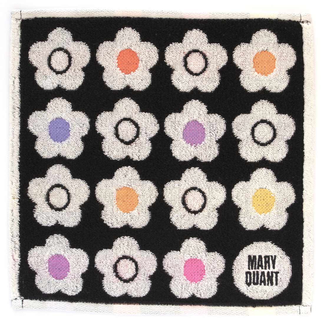  「MARY QUANT タオルハンカチ＜カラフルデイジー＞」|タオル|