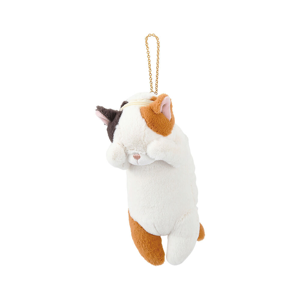 BACKYARD FAMILY「パスケース リール付き ぬいぐるみ 通販 定期入れ パスポーチ カード ホルダー カードケース」|定期入れ|ホワイト2