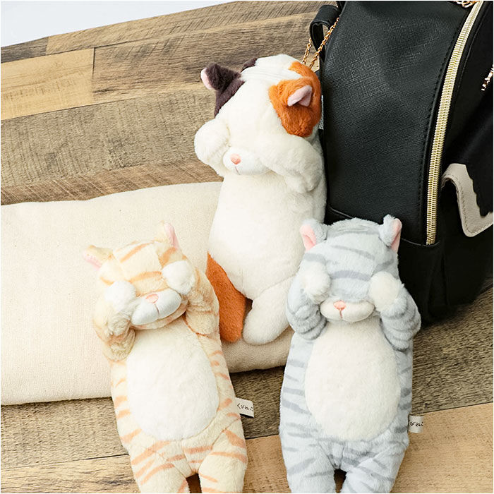 BACKYARD FAMILY「パスケース リール付き ぬいぐるみ 通販 定期入れ パスポーチ カード ホルダー カードケース」|定期入れ|