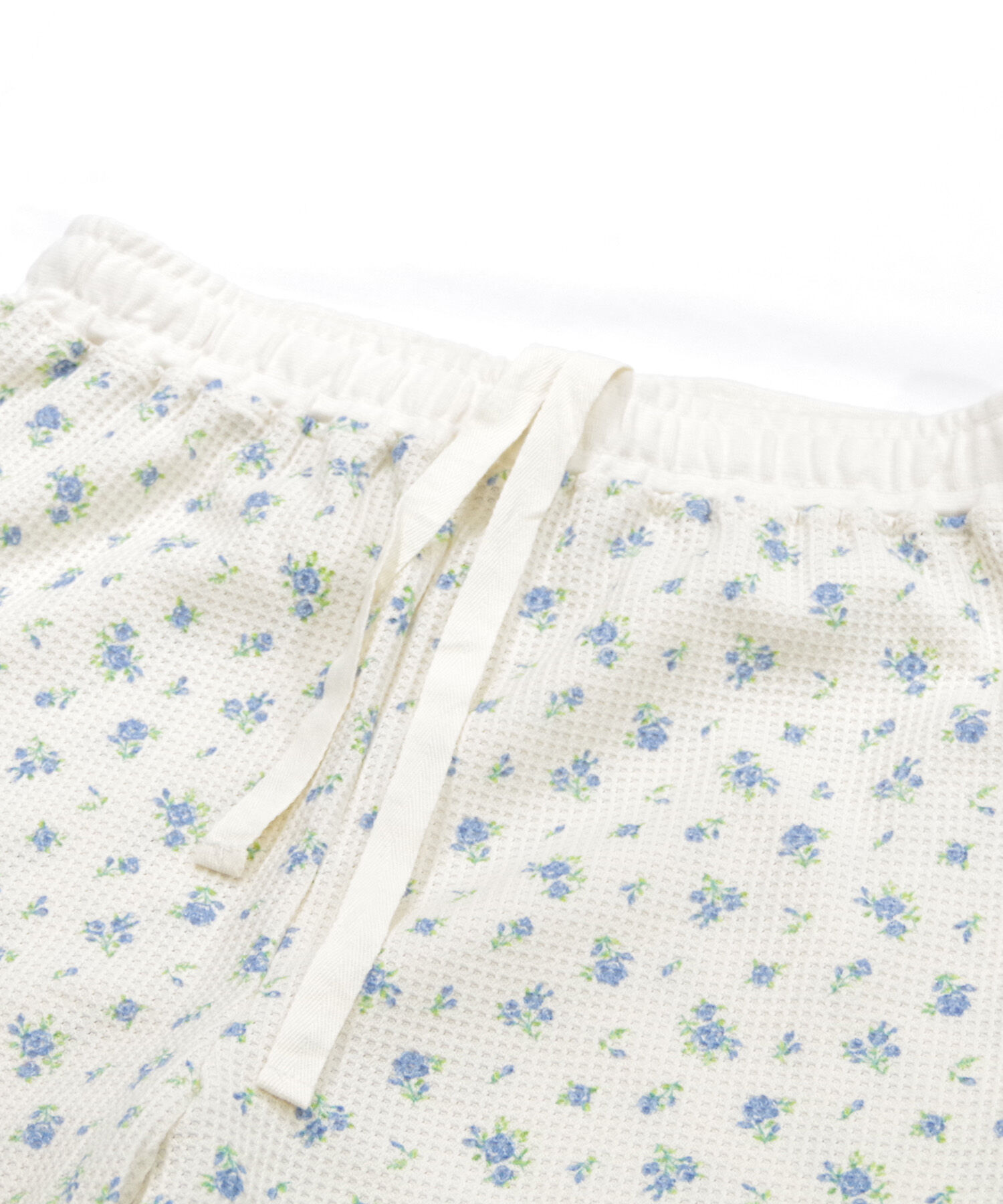 BACKYARD FAMILY「ワッフル 生地 セットアップ 通販 JEMORGAN サーマル JD570-59S 花柄 かわいい」|ルームウェア|