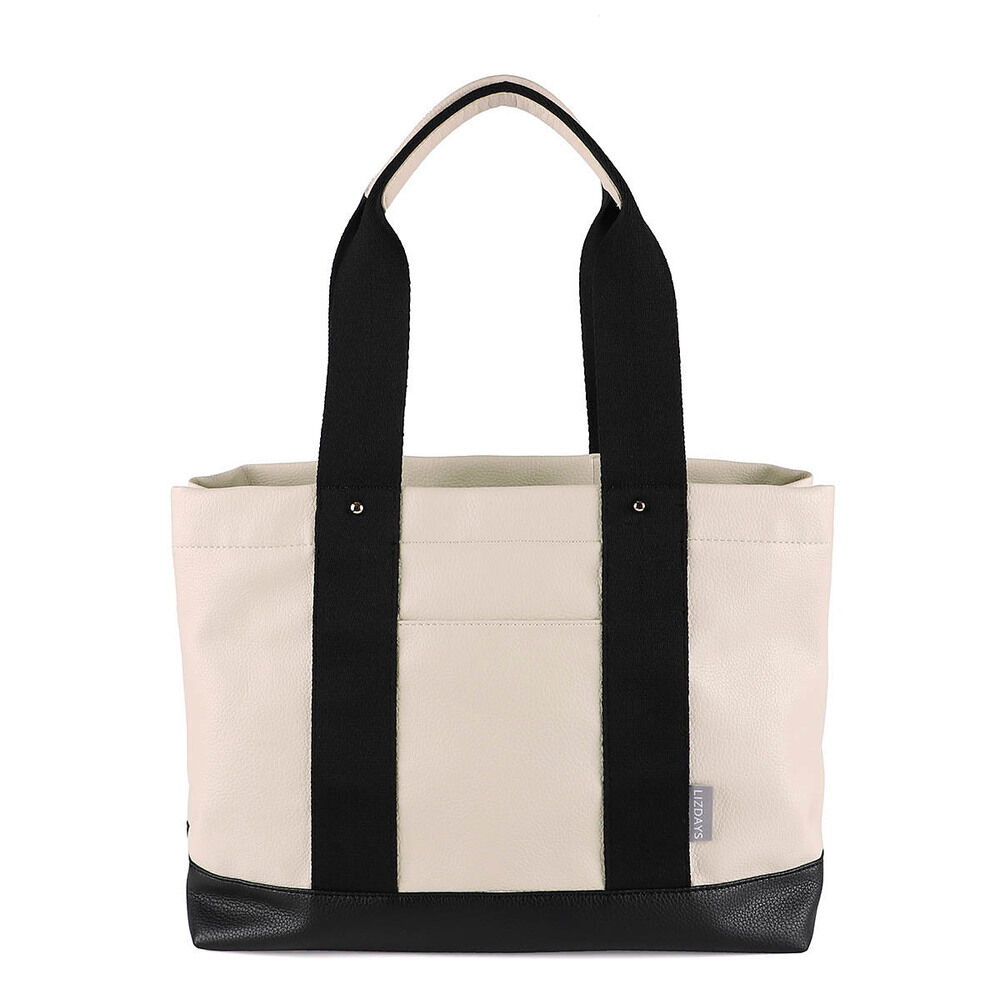 BACKYARD FAMILY「トートバッグ レディース 大きめ 通販 ビッグトート 仕切り 大容量 バッグ バック 鞄 かばん」|トートバッグ|ベージュ1
