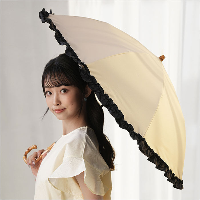 BACKYARD FAMILY「KIZAWA 日傘 UVカット 100 遮光 通販 晴雨兼用傘 折りたたみ日傘 折り畳み日傘」|傘|