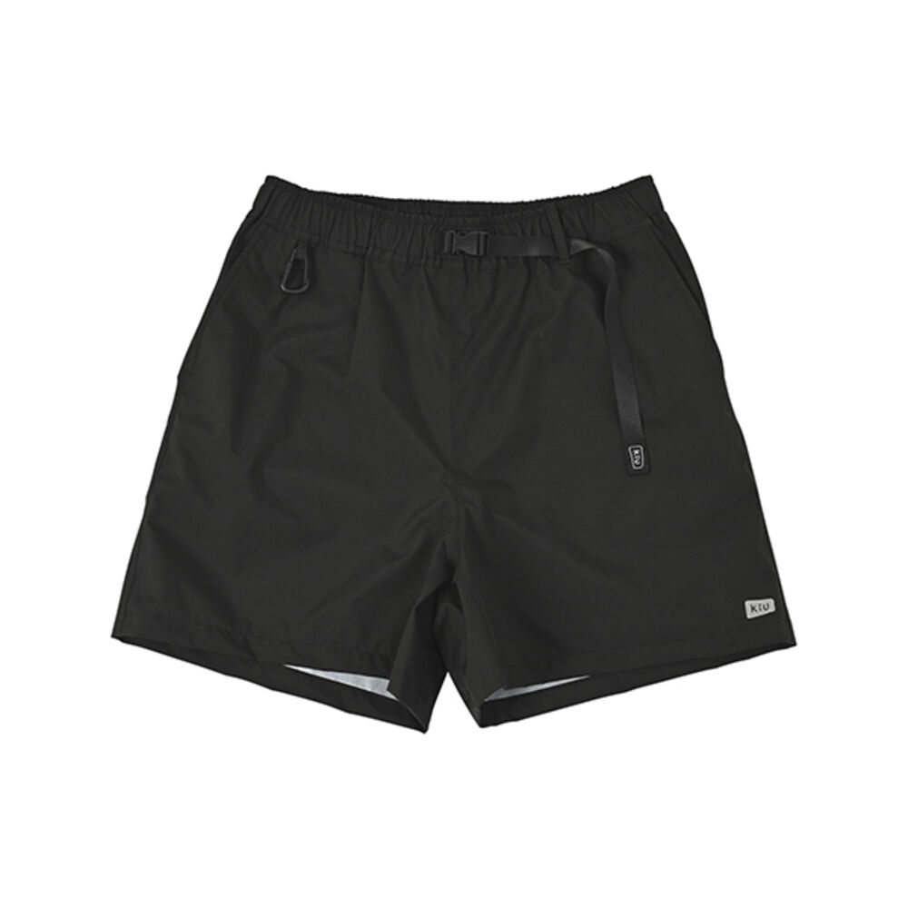KiU「ショートパンツ レディース 通販 ウォータープルーフショーツ 短パン 海水パンツ 持ち運び」|その他|ブラック3