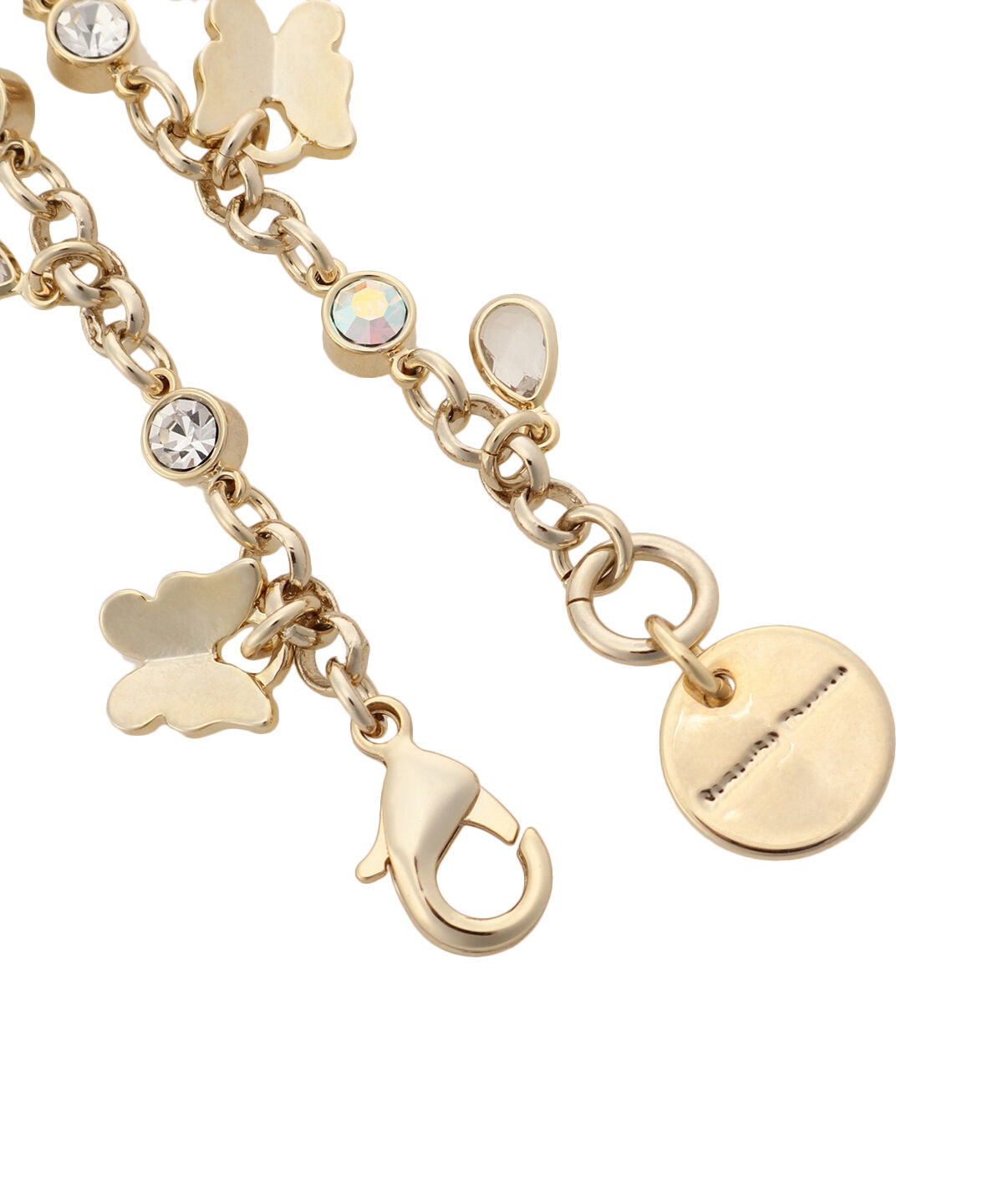 Samantha Thavasa「フラワーパピヨンモチーフ バッグチャーム」|チャーム・キーホルダー|