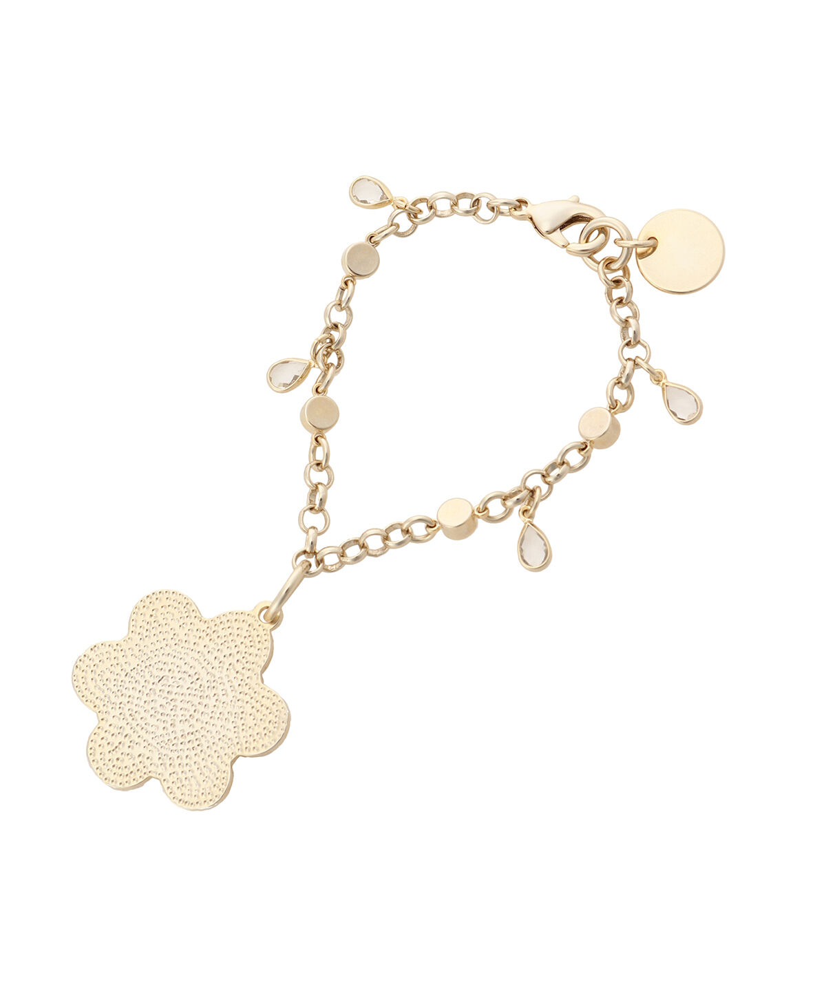 Samantha Thavasa「ビジューフラワーモチーフ バッグチャーム」|チャーム・キーホルダー|