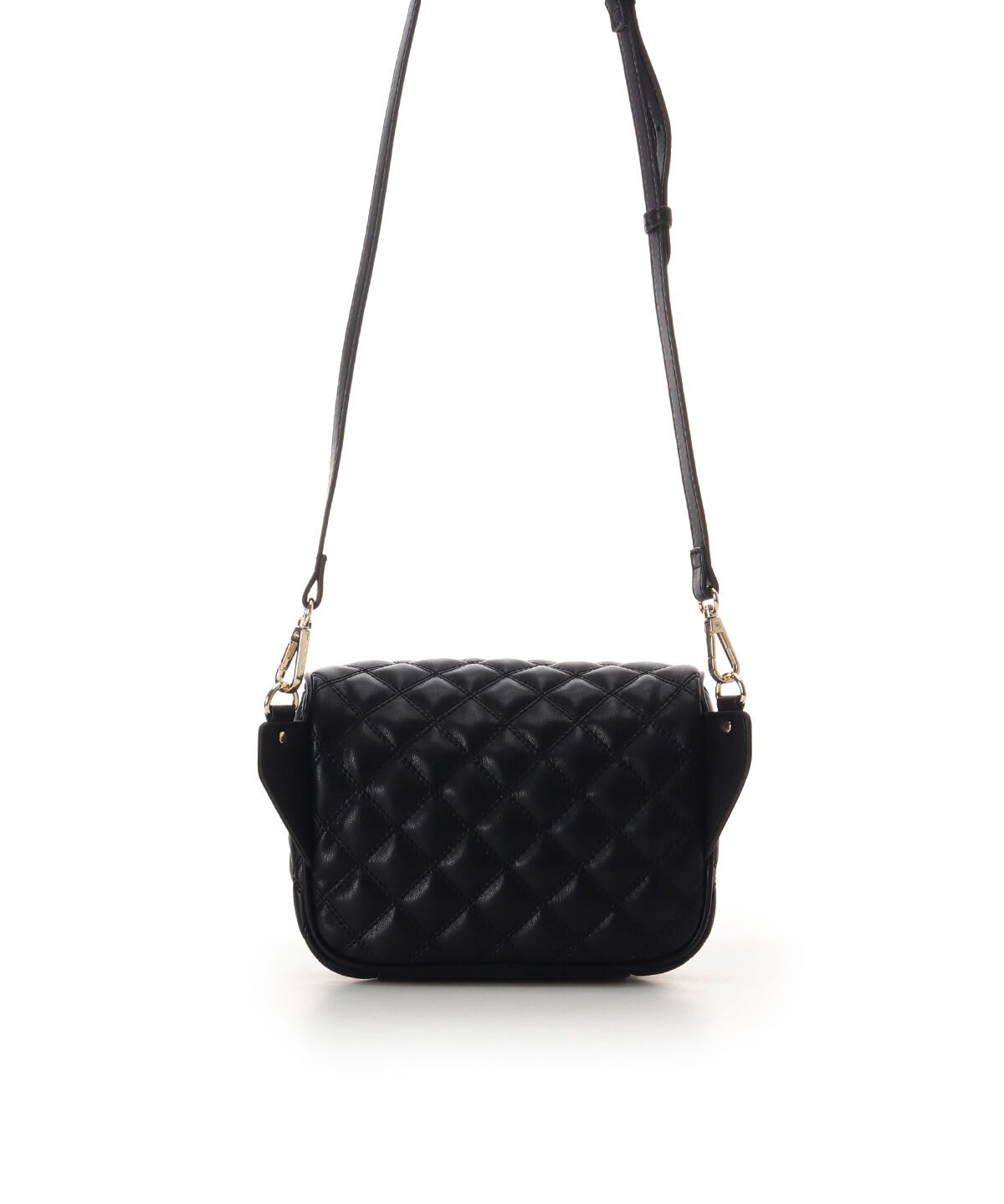 Samantha Vega「ダブルステッチダイヤキルトショルダーバッグ」|ショルダー・メッセンジャー|