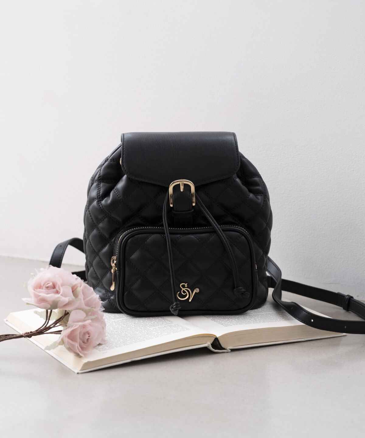 Samantha Vega「ダブルステッチダイヤキルトリュック」|リュック|