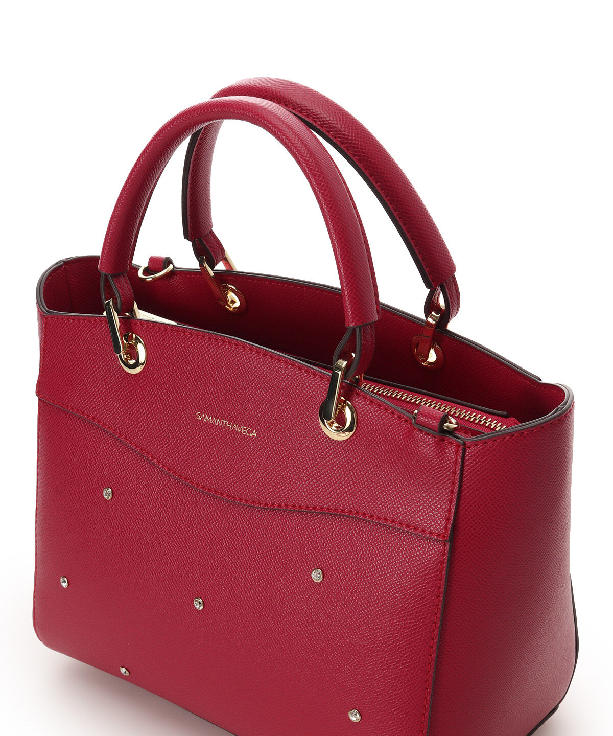 Samantha Vega「ストロベリーモチーフハンドバッグ」|ハンドバッグ|