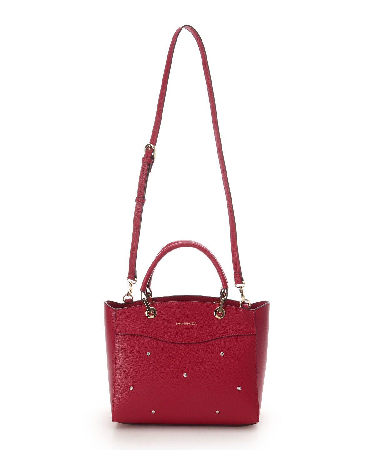 Samantha Vega「ストロベリーモチーフハンドバッグ」|ハンドバッグ|