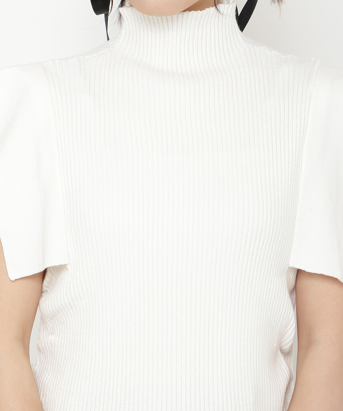 REDYAZEL「スクエアスリーブ ニットトップス」|ニット・セーター|