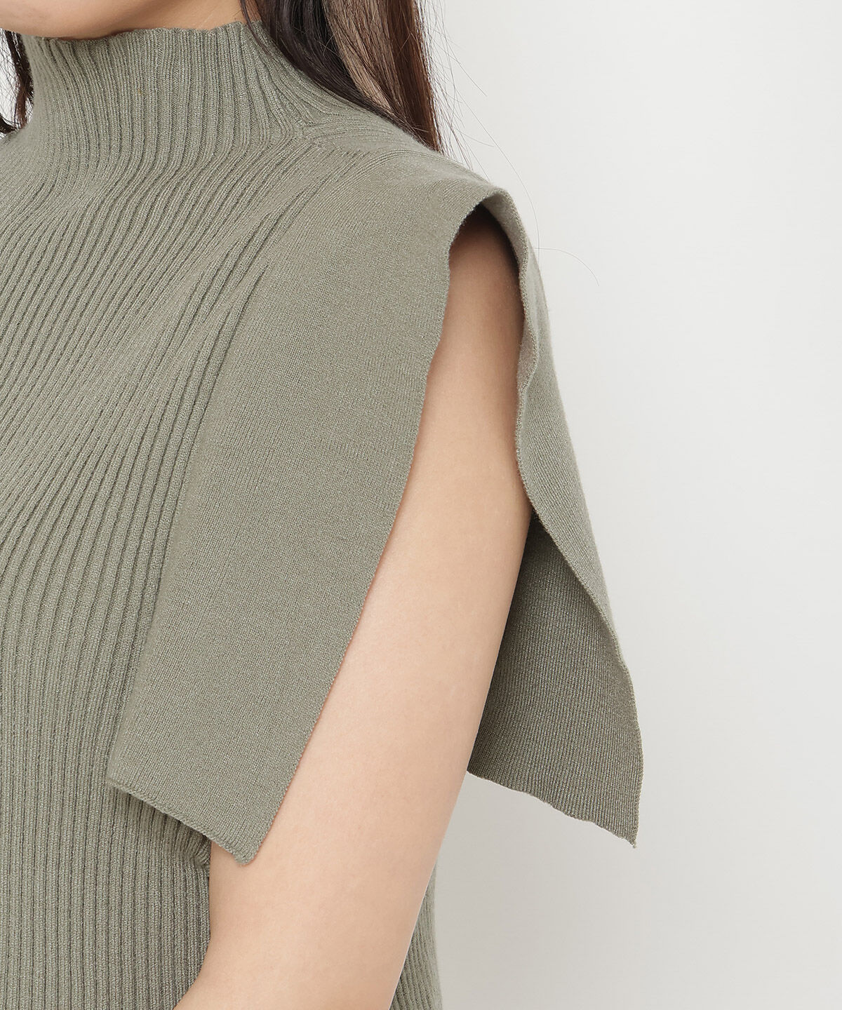 REDYAZEL「スクエアスリーブ ニットトップス」|ニット・セーター|