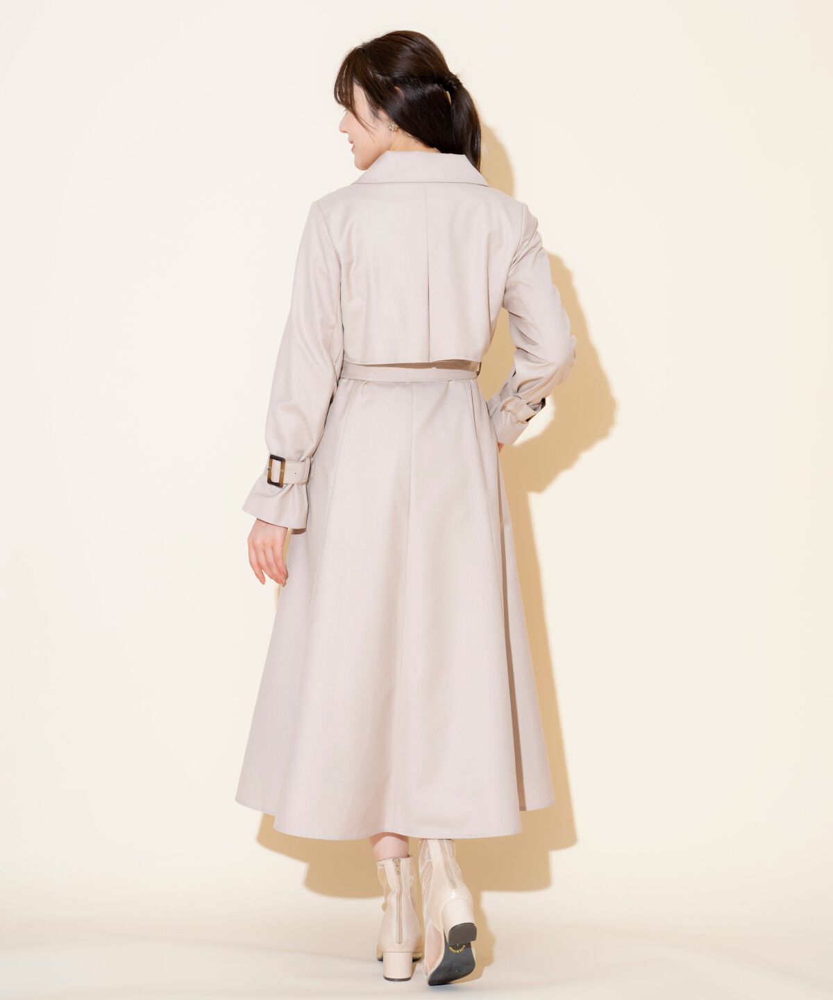 WILLSELECTION「Wボタンスプリングコート」|トレンチコート|