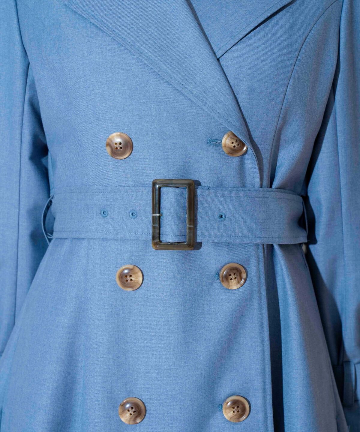 WILLSELECTION「Wボタンスプリングコート」|トレンチコート|