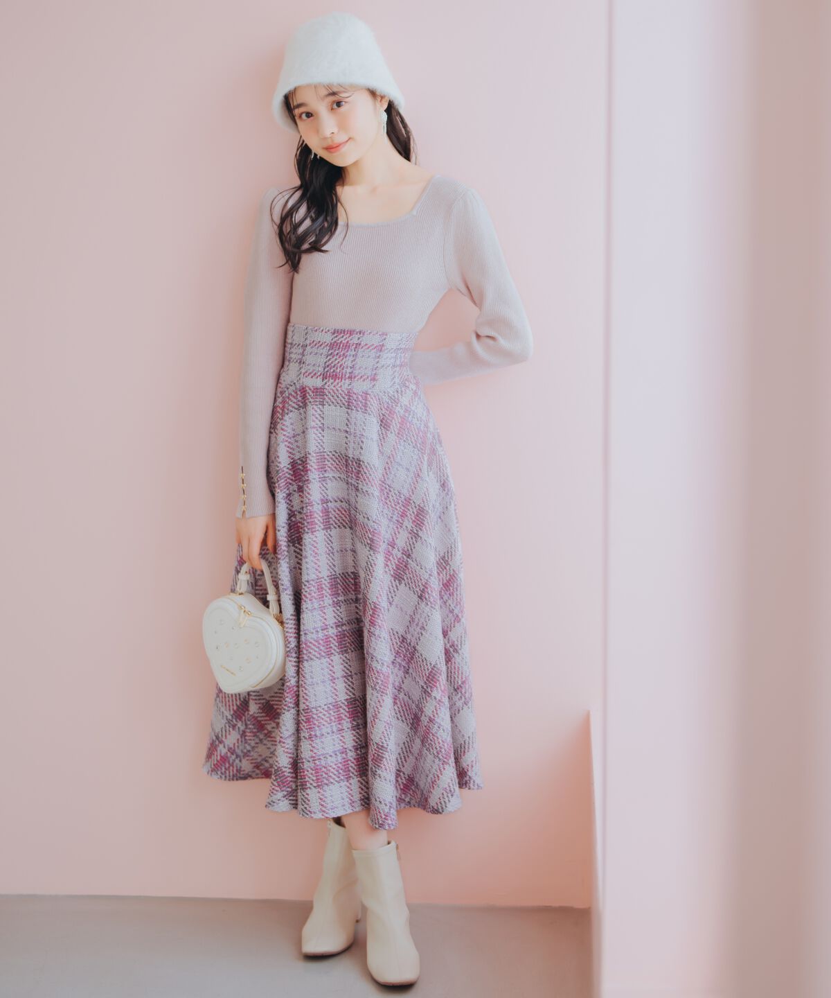 WILLSELECTION「リボンスリーブ2WAYラメニット」|ニット・セーター|