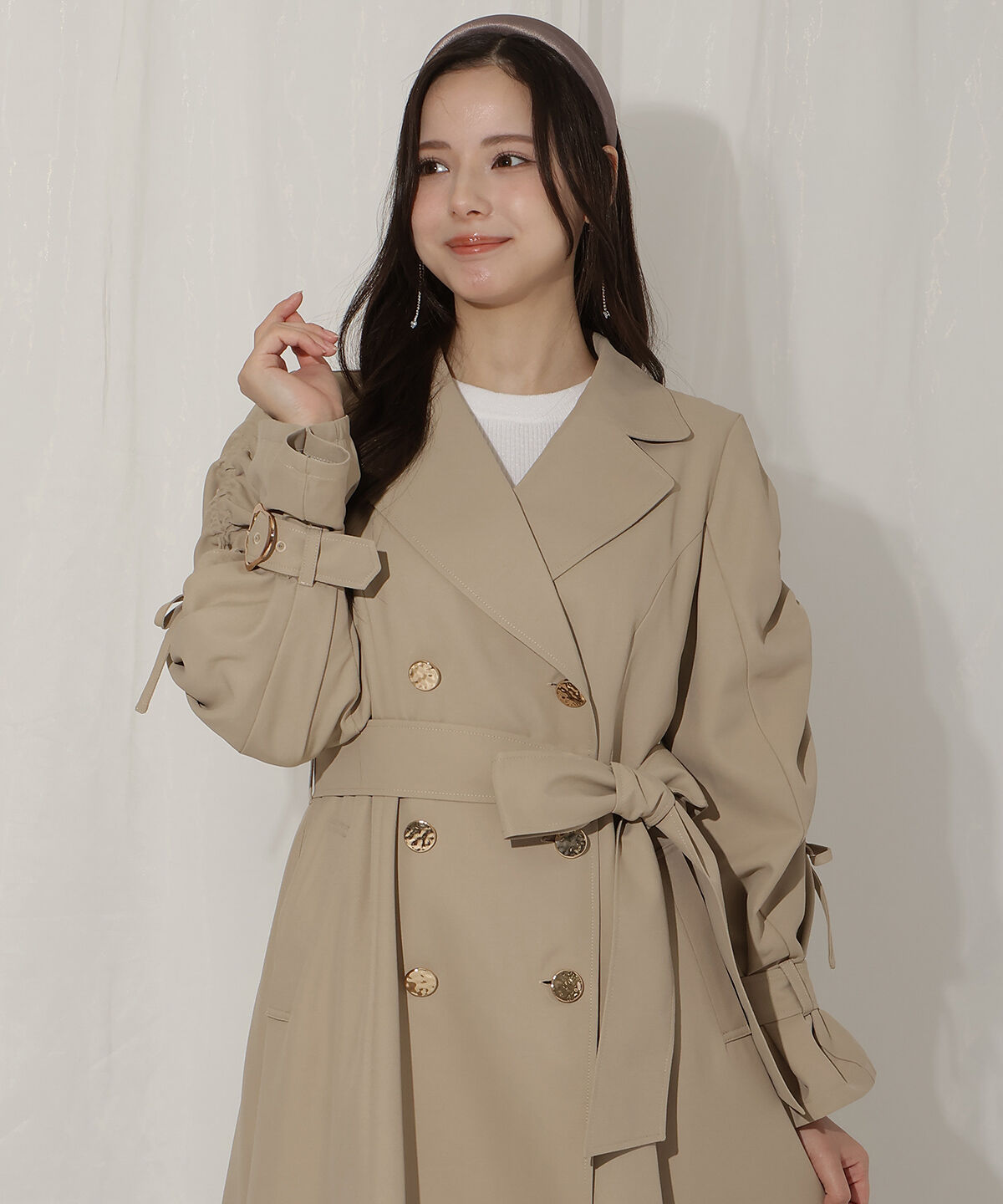 WILLSELECTION「ドロストデザイントレンチコート」|トレンチコート|