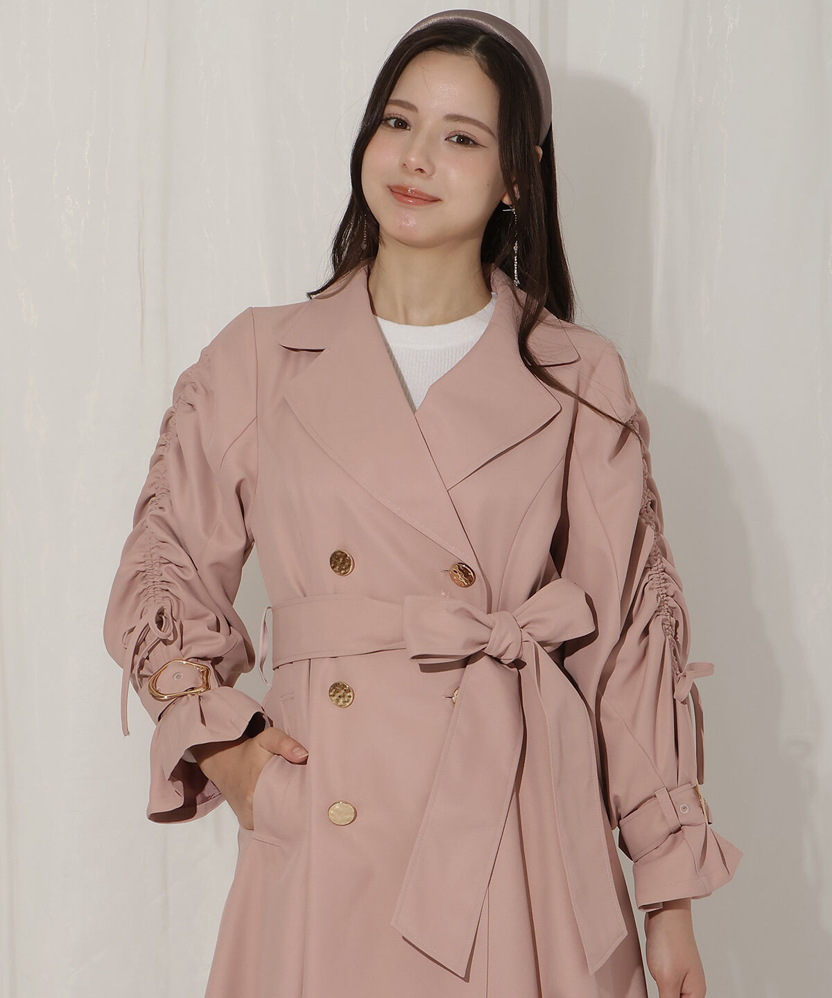 WILLSELECTION「ドロストデザイントレンチコート」|トレンチコート|