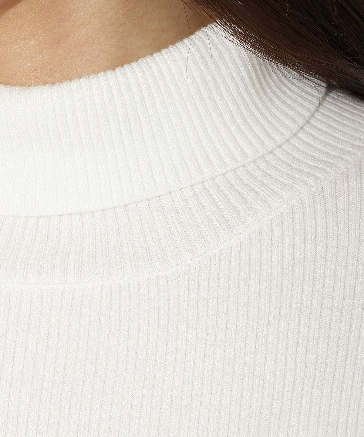 WILLSELECTION「袖口リボンリブタートルニット」|ニット・セーター|