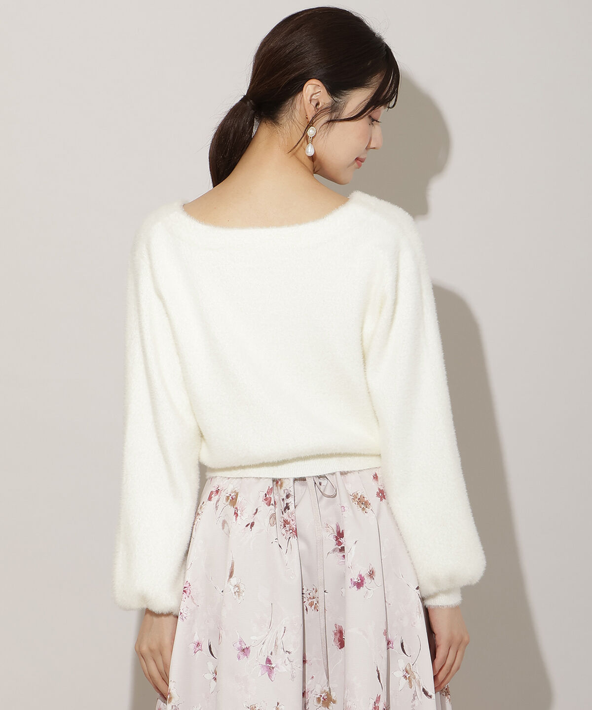 WILLSELECTION「アソートボタンラメフェザーカーディガン」|カーディガン|