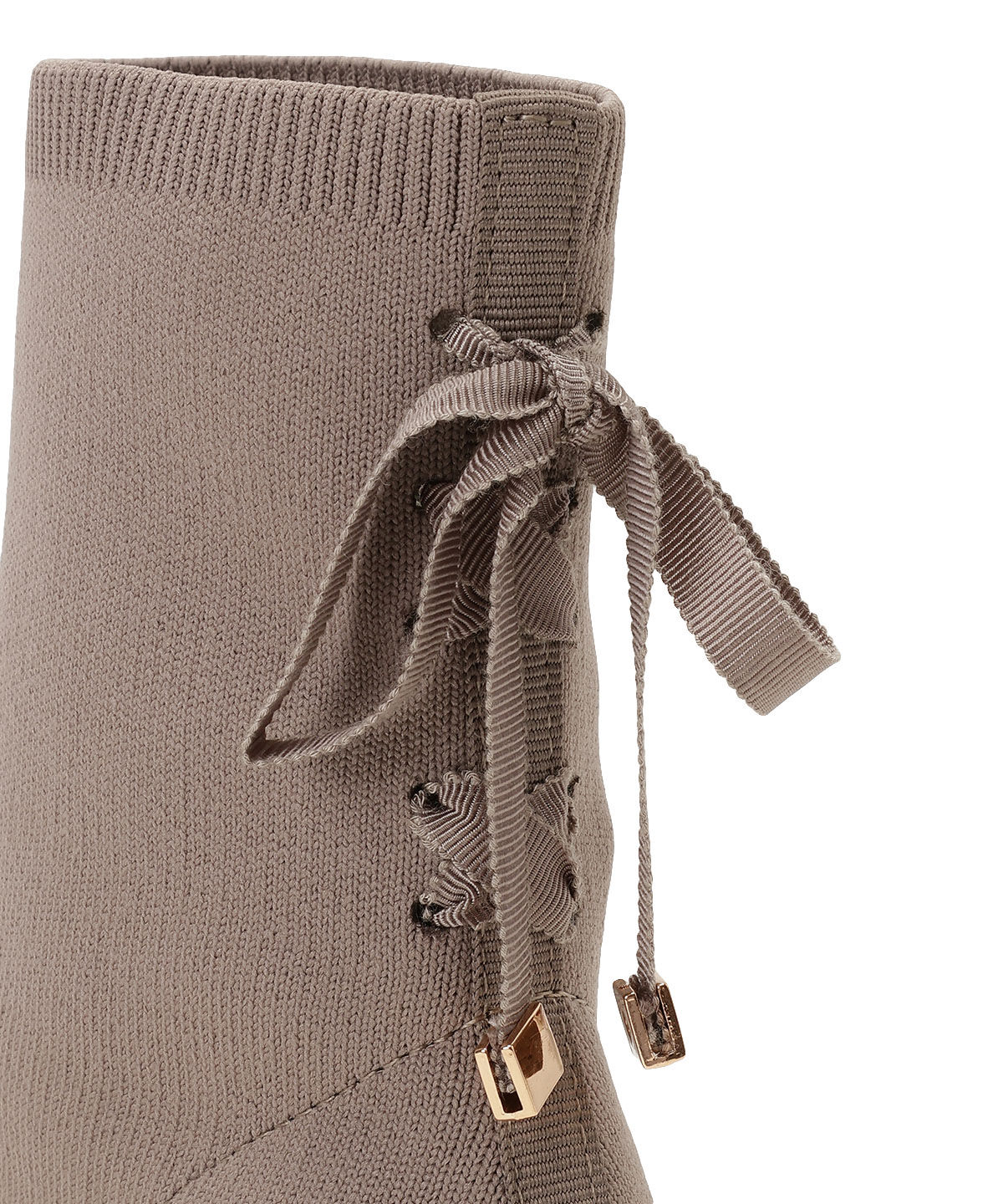 WILLSELECTION「レースアップリボンソックスブーツ」|ショートブーツ|