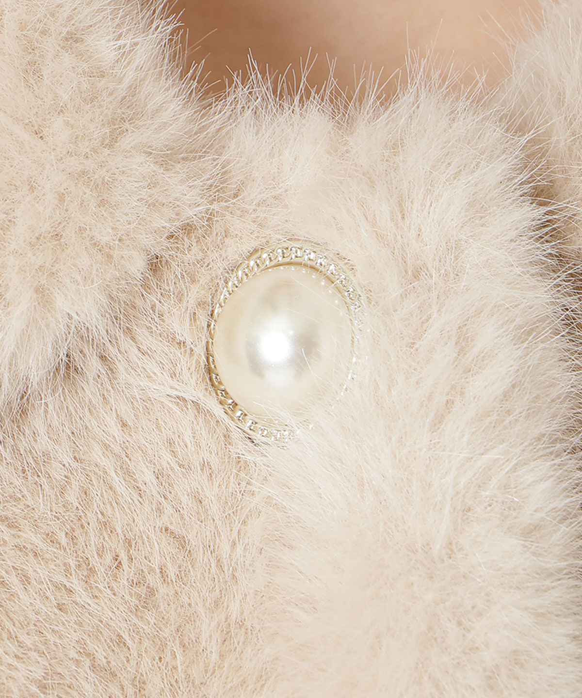 WILLSELECTION「ステンカラーエコファーショートジャケット」|ブルゾン・スタジャン|