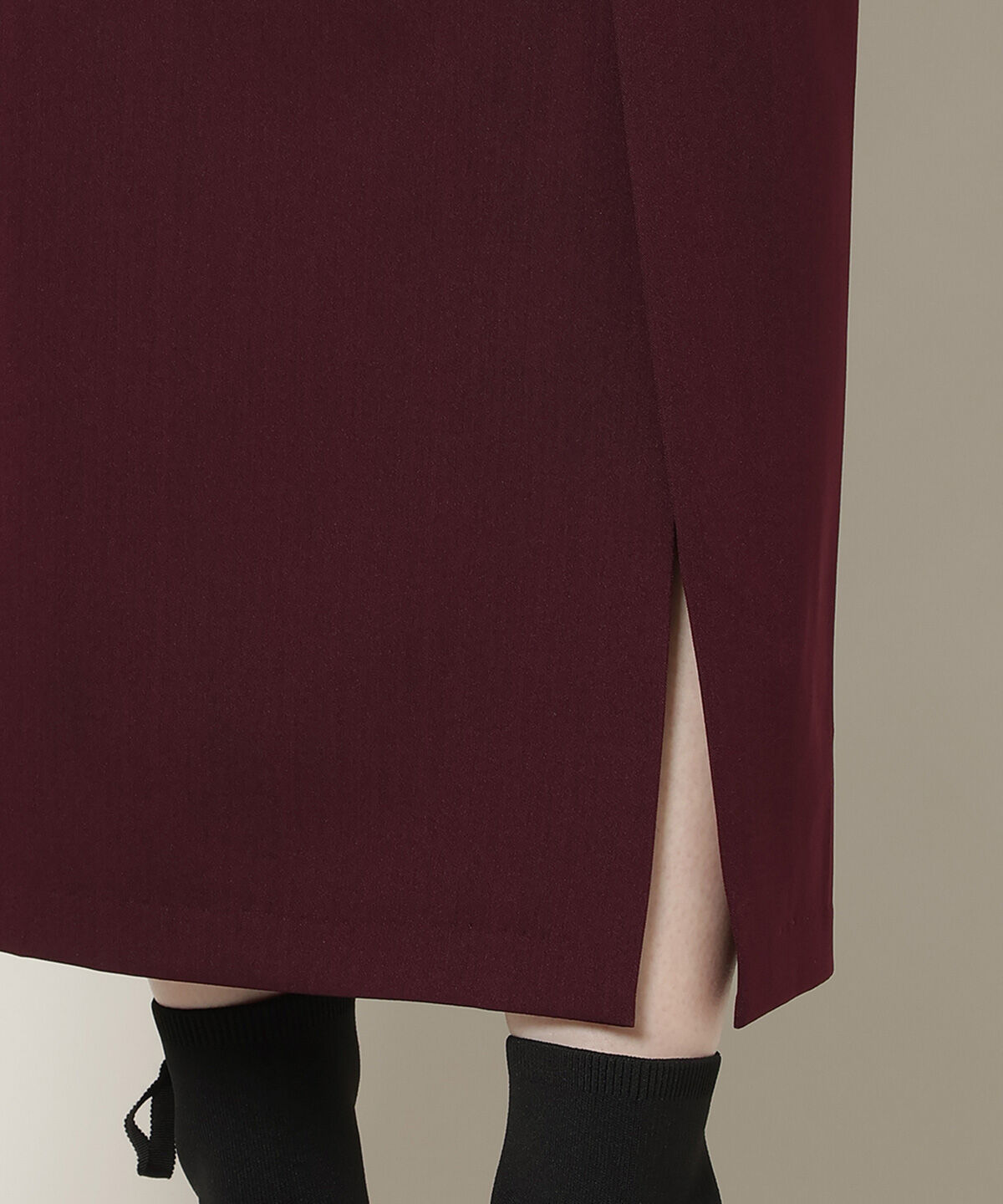 WILLSELECTION「リボンデザインIラインワンピース」|ワンピース|