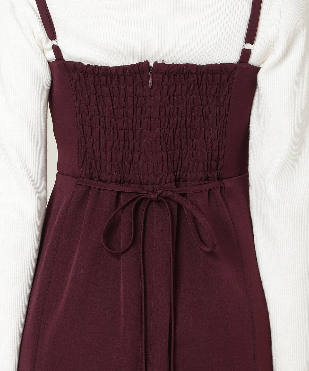 WILLSELECTION「リボンデザインIラインワンピース」|ワンピース|