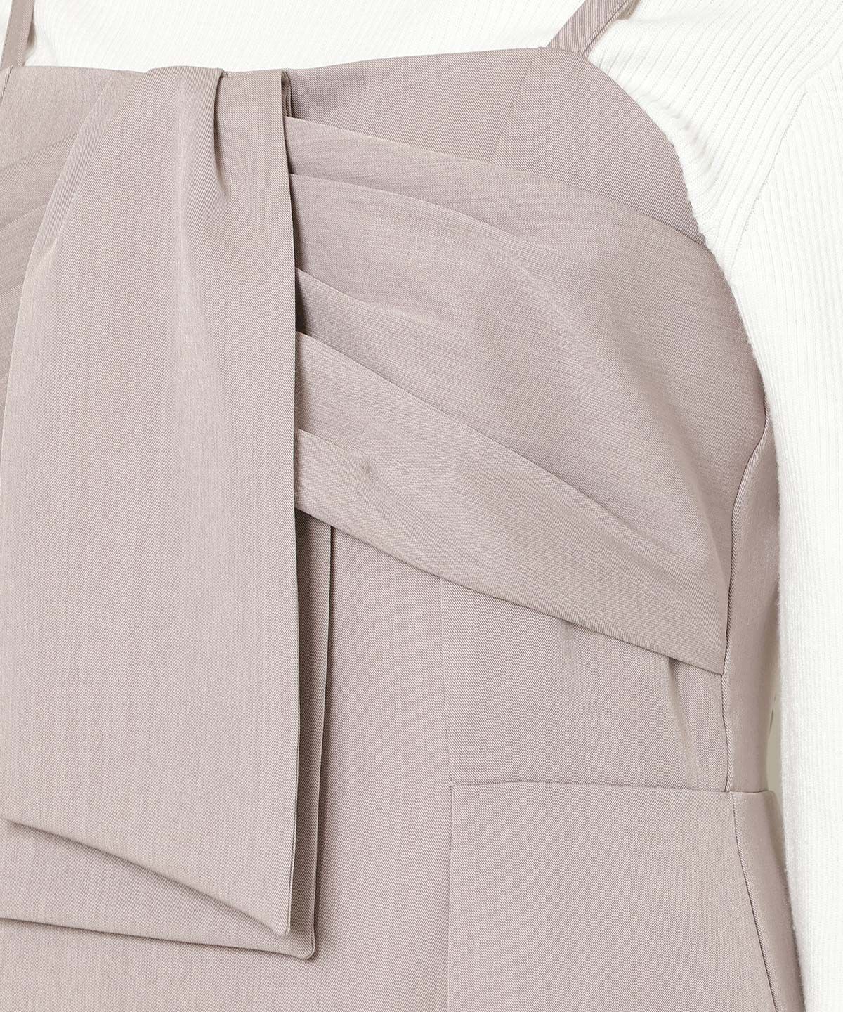 WILLSELECTION「リボンデザインIラインワンピース」|ワンピース|