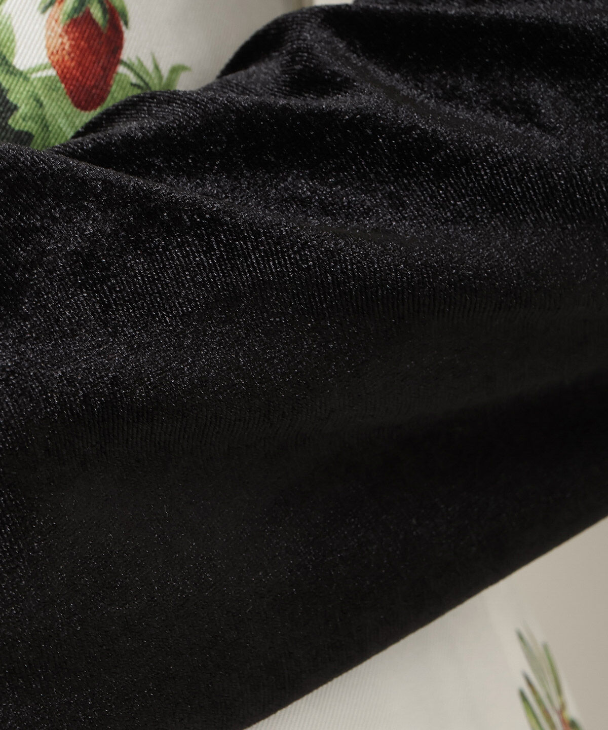 WILLSELECTION「ギャザーオフショルベロアトップス」|ニット・セーター|