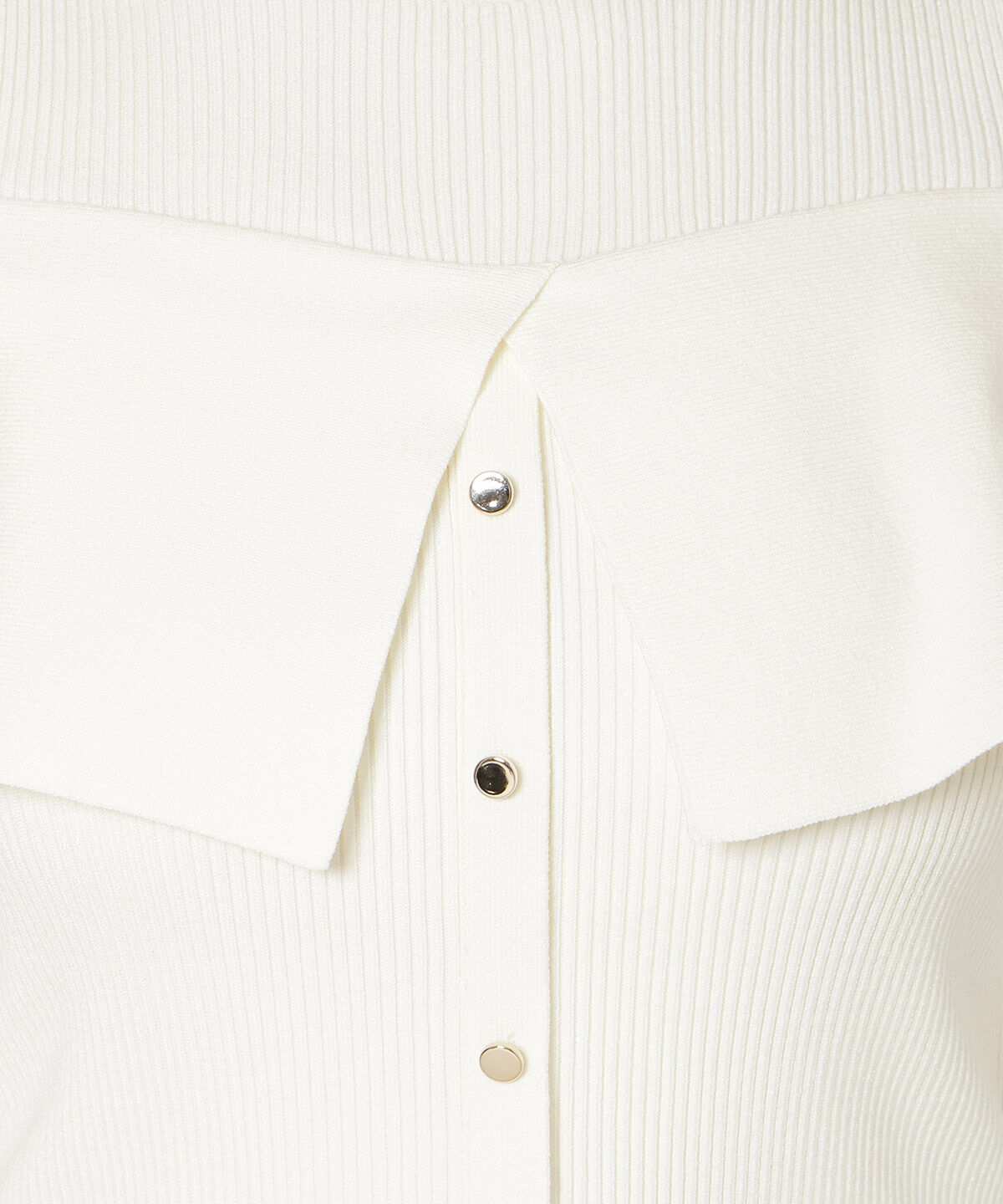 WILLSELECTION「オープンショルダーレイヤードニット」|ニット・セーター|