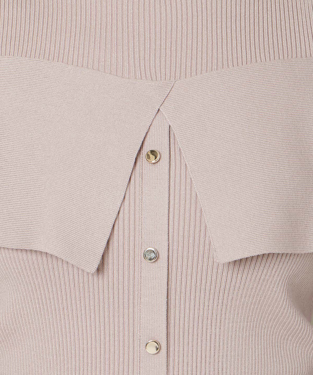 WILLSELECTION「オープンショルダーレイヤードニット」|ニット・セーター|