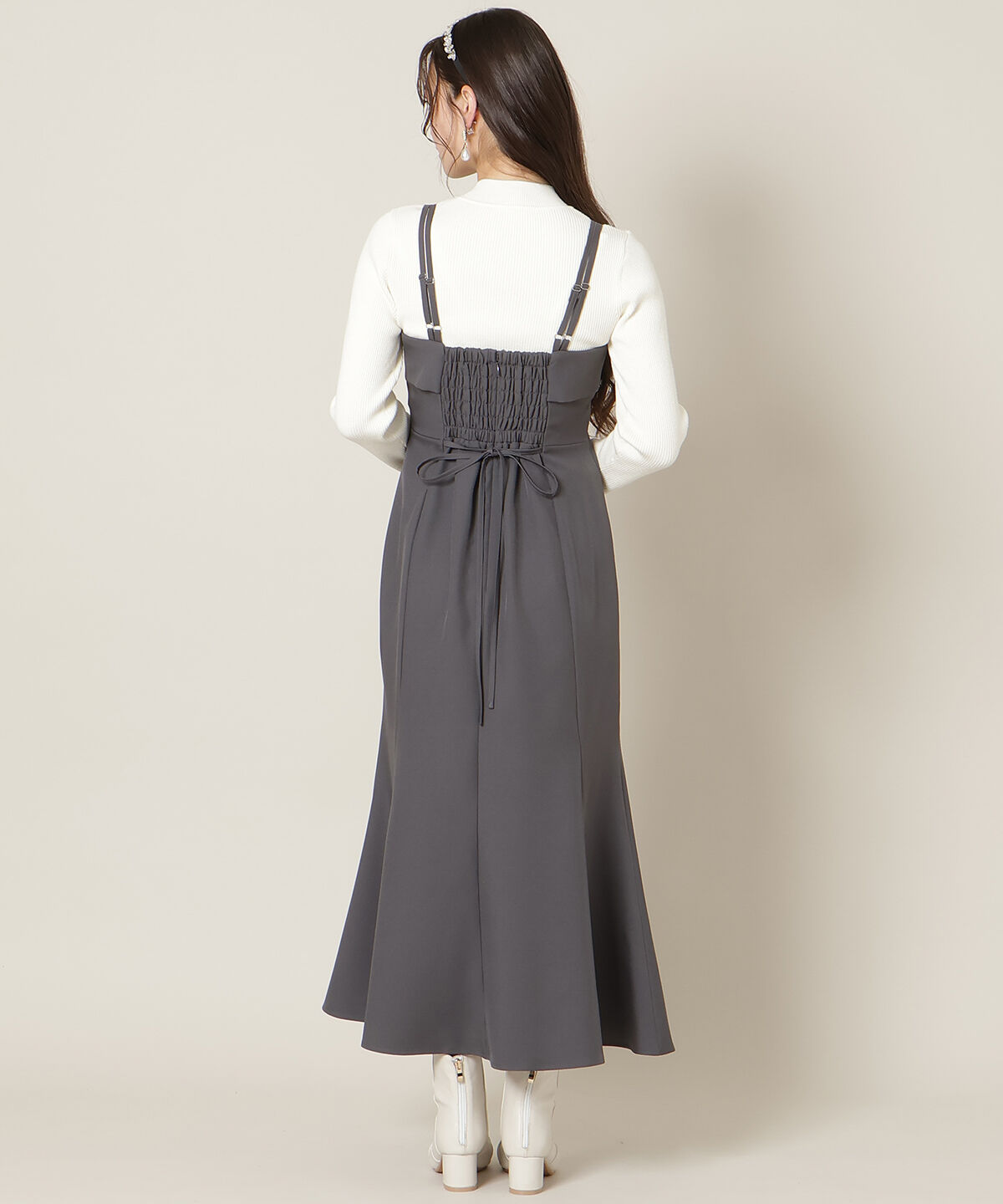 WILLSELECTION「フロントスリットマーメイドワンピース」|ワンピース|