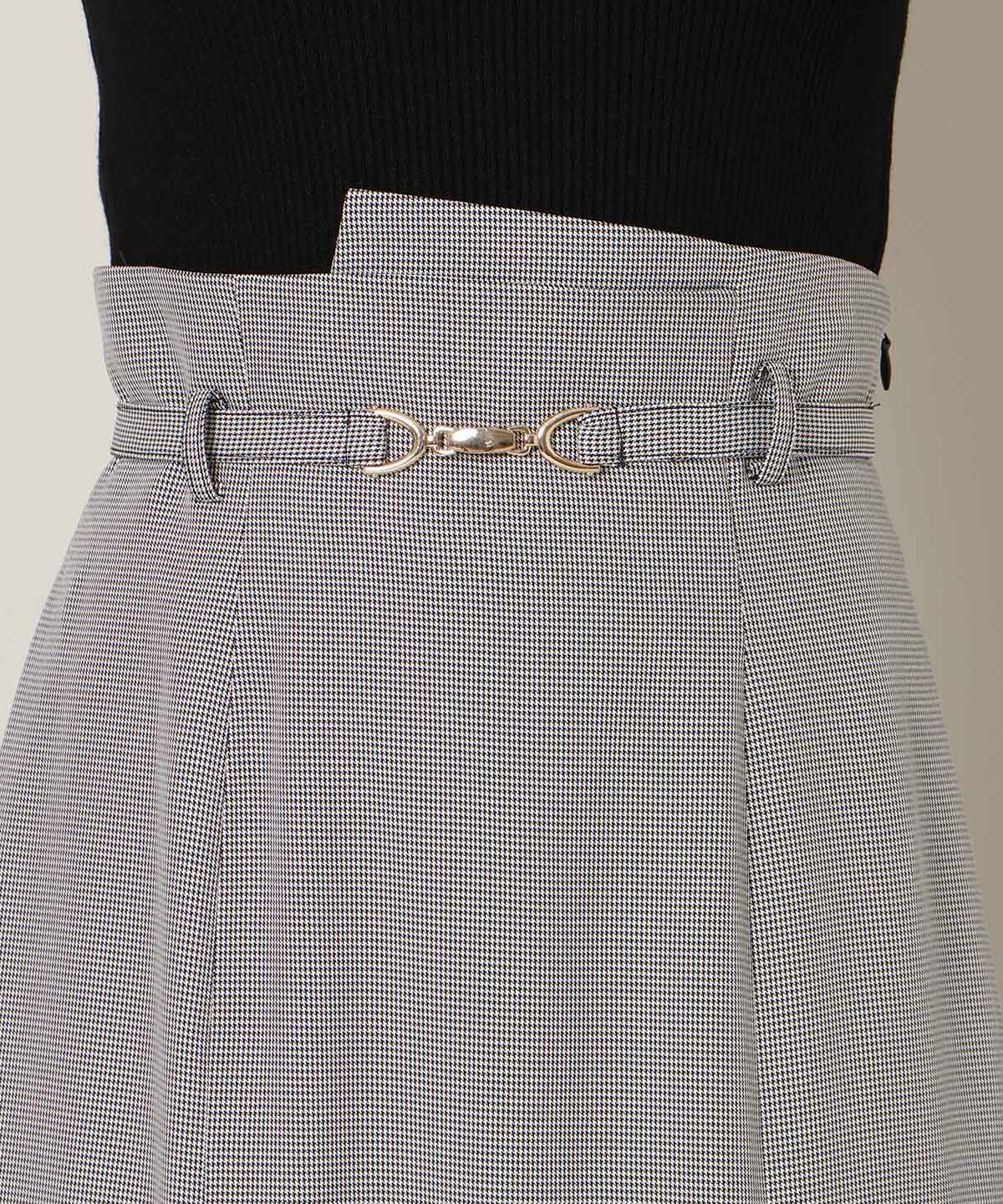 WILLSELECTION「ビットベルト付きマーメイドスカート」|タイト|