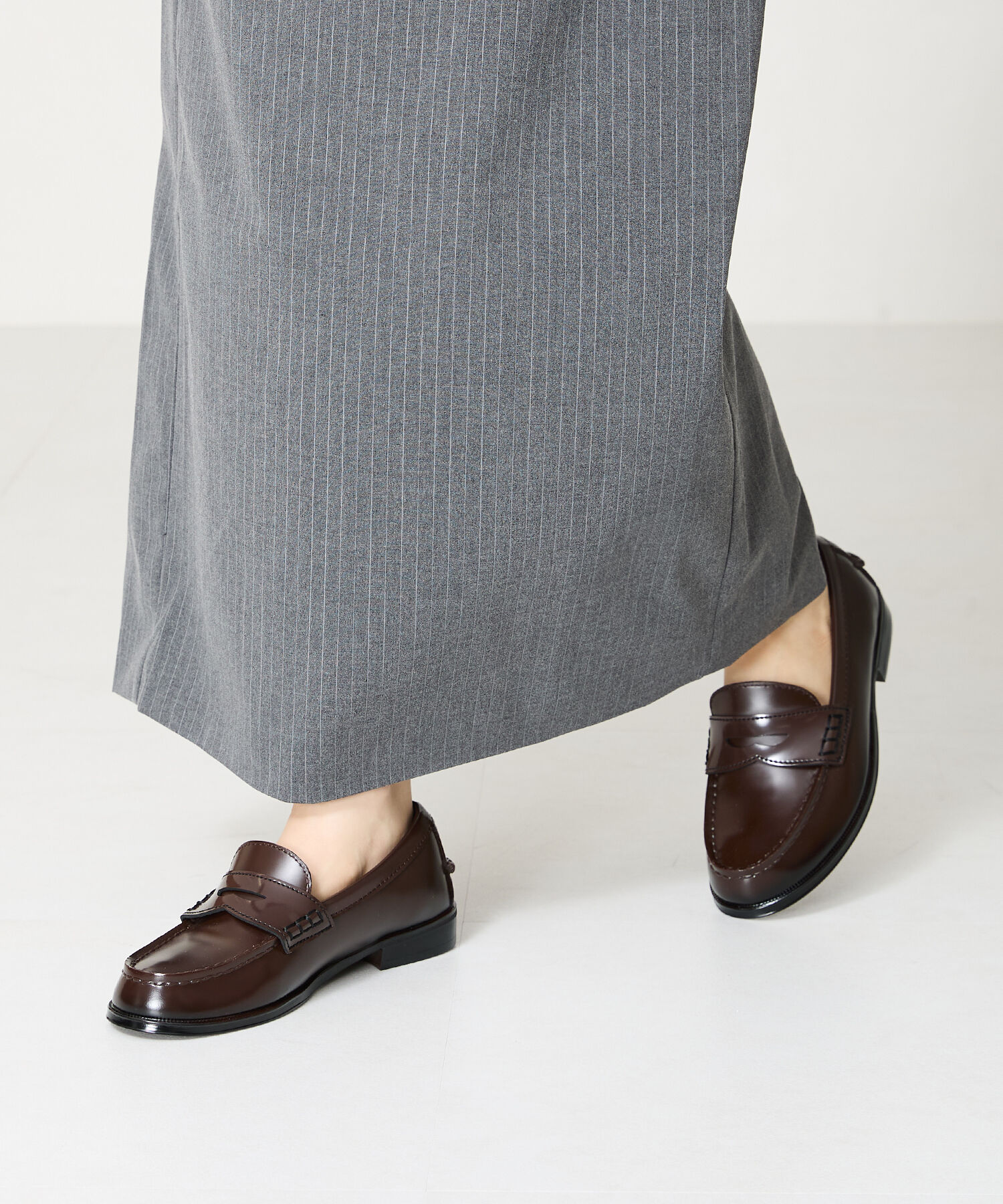 ORiental TRaffic「【防水】 レインローファー /R-1020 レインシューズ ローファー  晴雨兼用 通学 通勤」|パンプス|