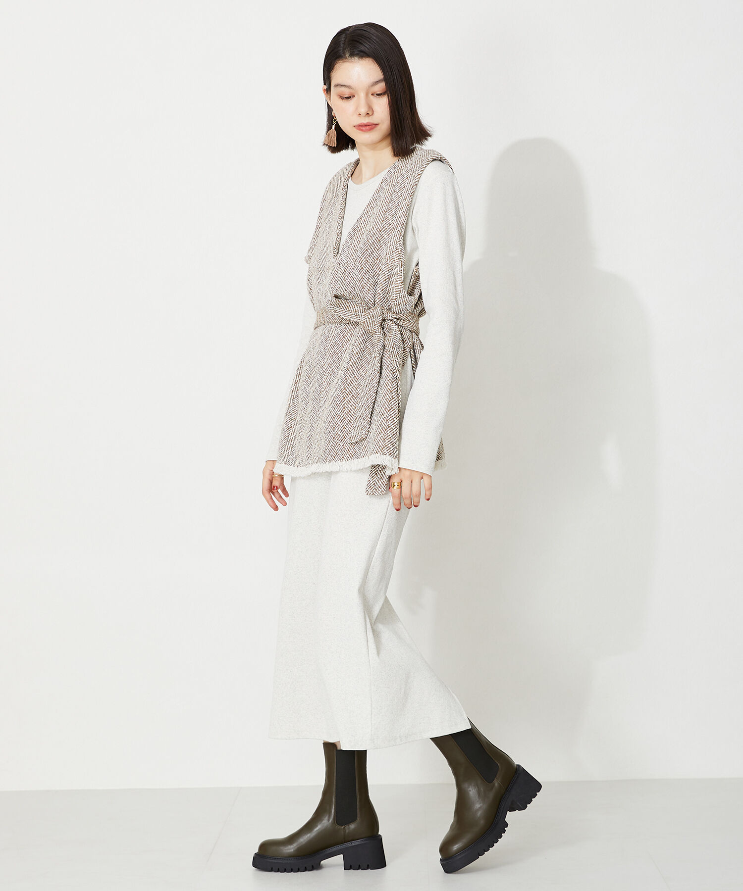 ORiental TRaffic「厚底サイドゴアブーツ/31419」|ショートブーツ|