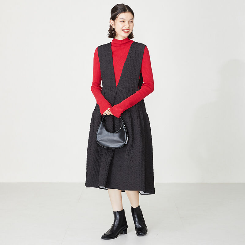 ORiental TRaffic「バックジップモカブーツ/31420」|ショートブーツ|