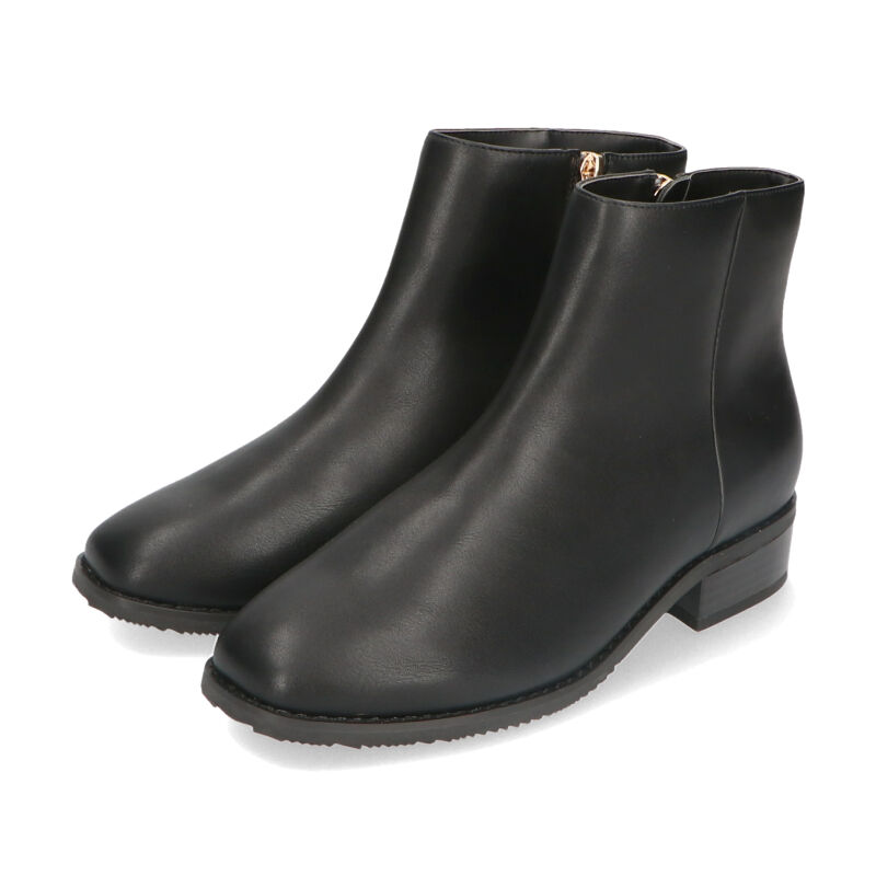 WA Oriental TRaffic「ゴールドジップスクエアトゥブーツ/32408」|ショートブーツ|