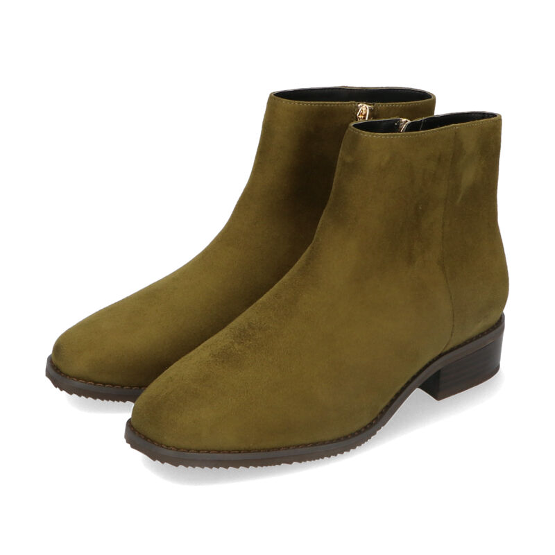 WA Oriental TRaffic「ゴールドジップスクエアトゥブーツ/32408」|ショートブーツ|