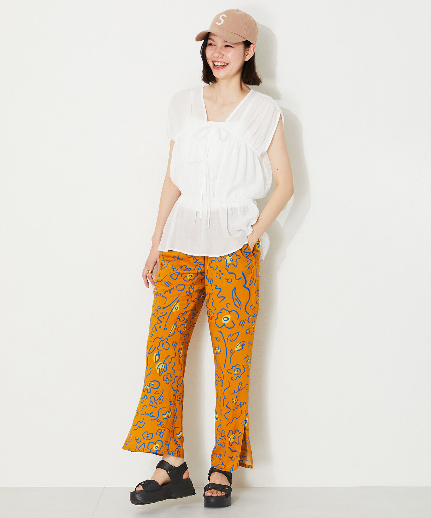 WA Oriental TRaffic「【追加】ダブルベルトスポーツサンダル/42207 スポサン 柔らかい 人気 軽い トレンド 厚底 再入荷」|サンダル|