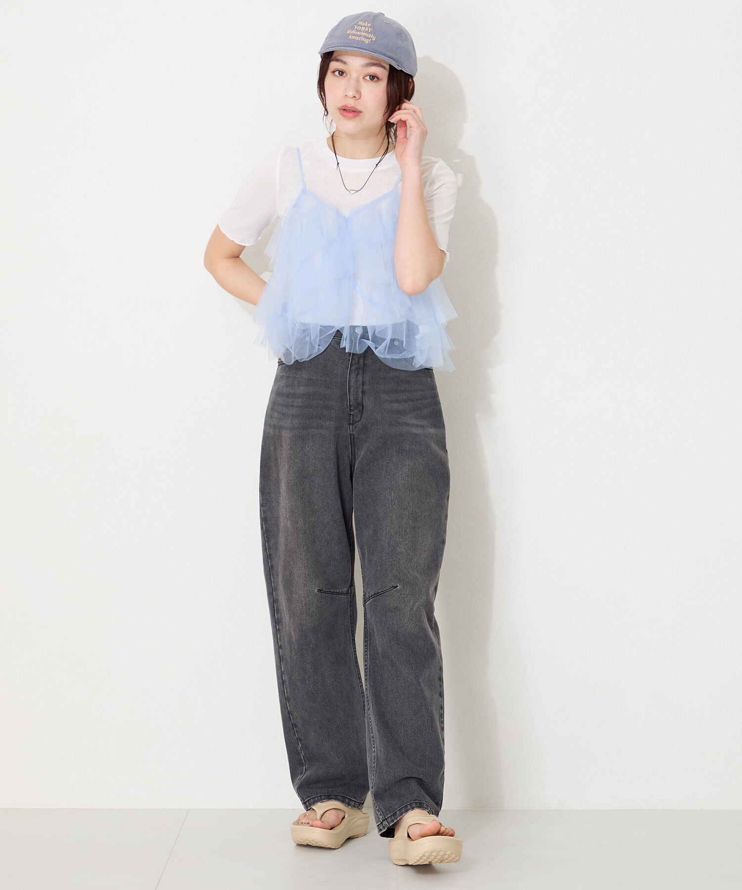 ORiental TRaffic「【リカバリーサンダル】●大人気アイテム●厚底EVAトングサンダル/OT3226 厚底 トング サンダル 」|サンダル|