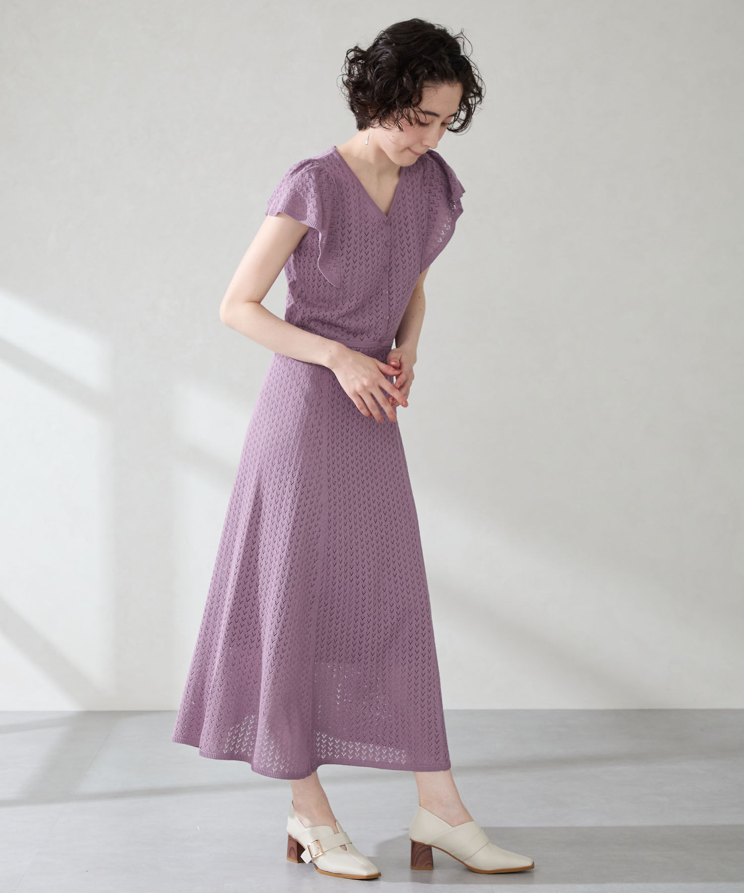 ORiental TRaffic「●2025秋冬新作●ウッドヒールベルトパンプス/51303」|パンプス|